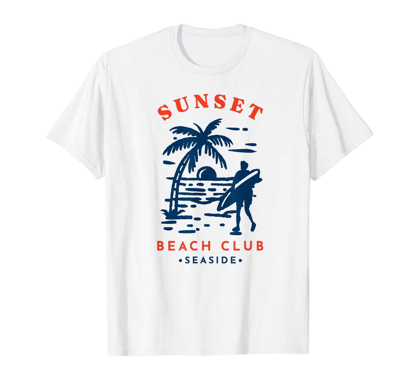 Sunset Beach Club Gift Surfers T-Shirt - Aesthetic Graphic for Adults - T-Shirt, Sweatshirt, Hoodie