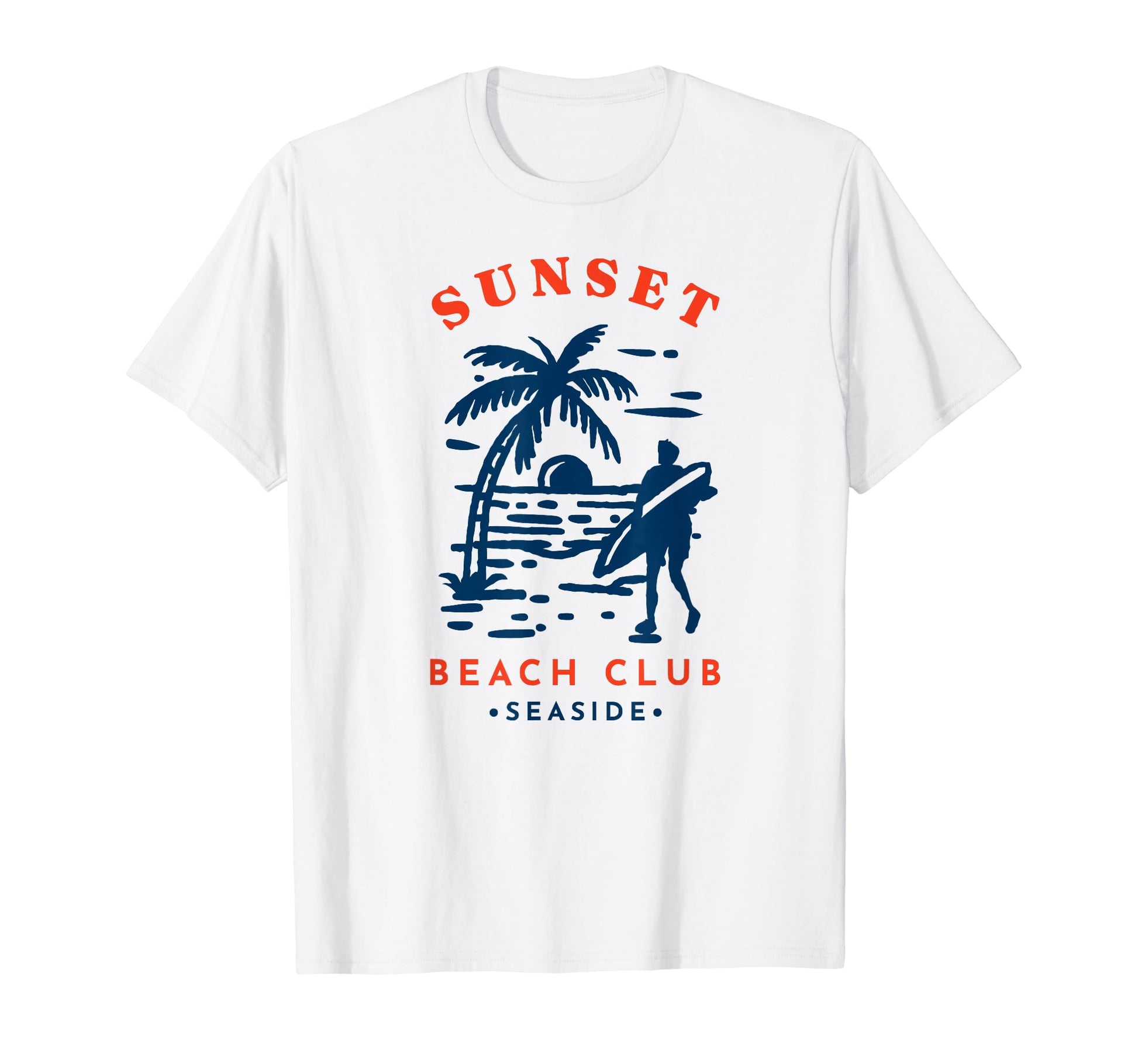 Sunset Beach Club Gift Surfers T-Shirt - Aesthetic Graphic for Adults - T-Shirt, Sweatshirt, Hoodie