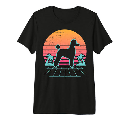 Poodle Vaporwave Aesthetic 80S 90S T-Shirt - Aesthetic Graphic Men Women - T-Shirt, Sweatshirt, Hoodie