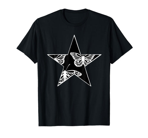 Star Stencil Graffiti Art Emo Egirl T-Shirt - Aesthetic Graphic for Adults - T-Shirt, Sweatshirt, Hoodie