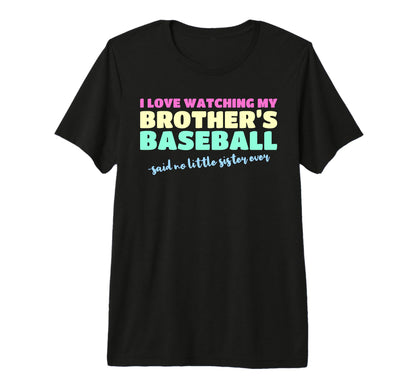 Baseball Sister Tri Blend T-Shirt - Casual Everyday Wear Men Women - T-Shirt, Sweatshirt, Hoodie