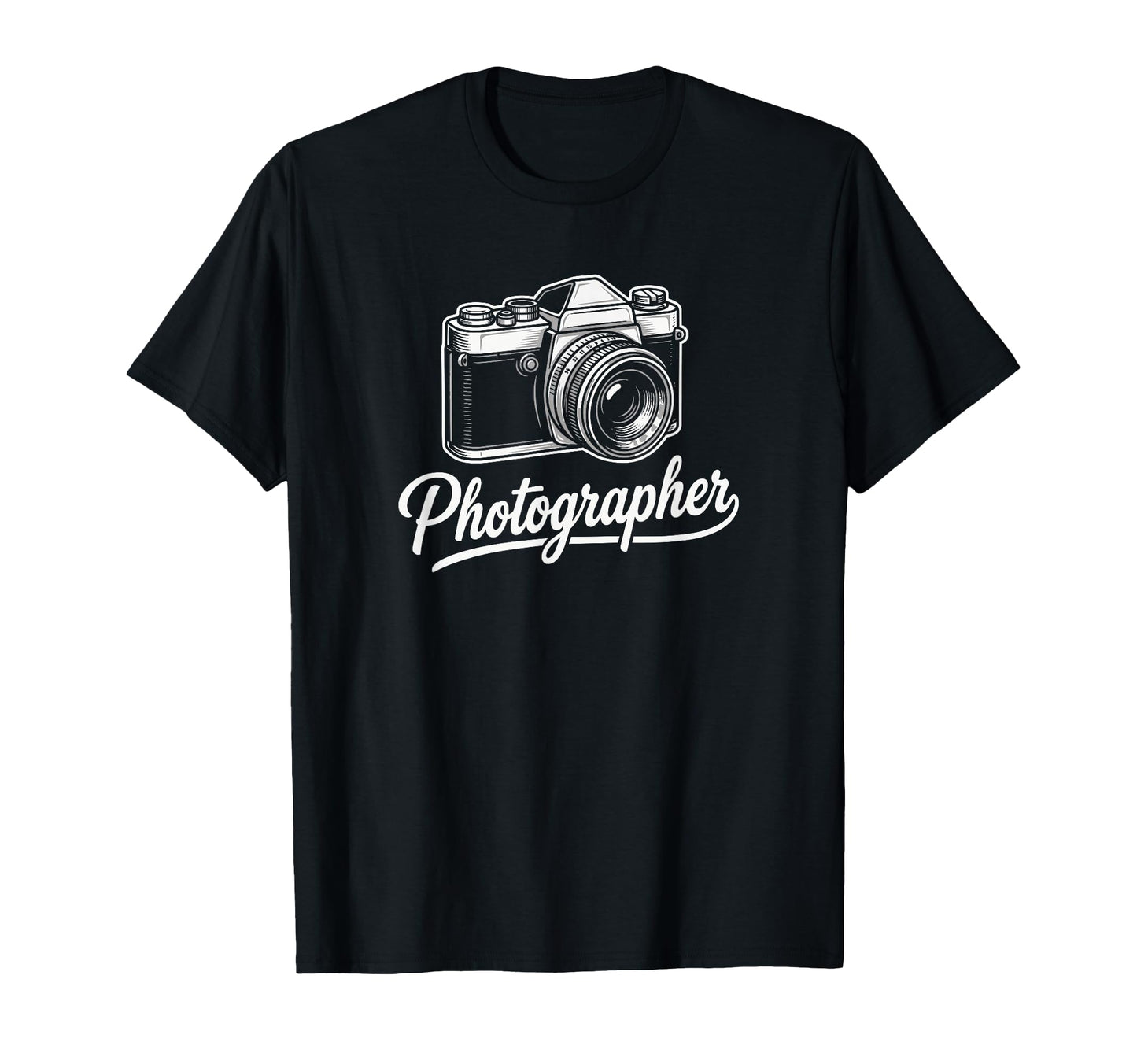 Analog Slr Camera Photographer Film T-Shirt - Custom Art Print Men Women - T-Shirt, Sweatshirt, Hoodie