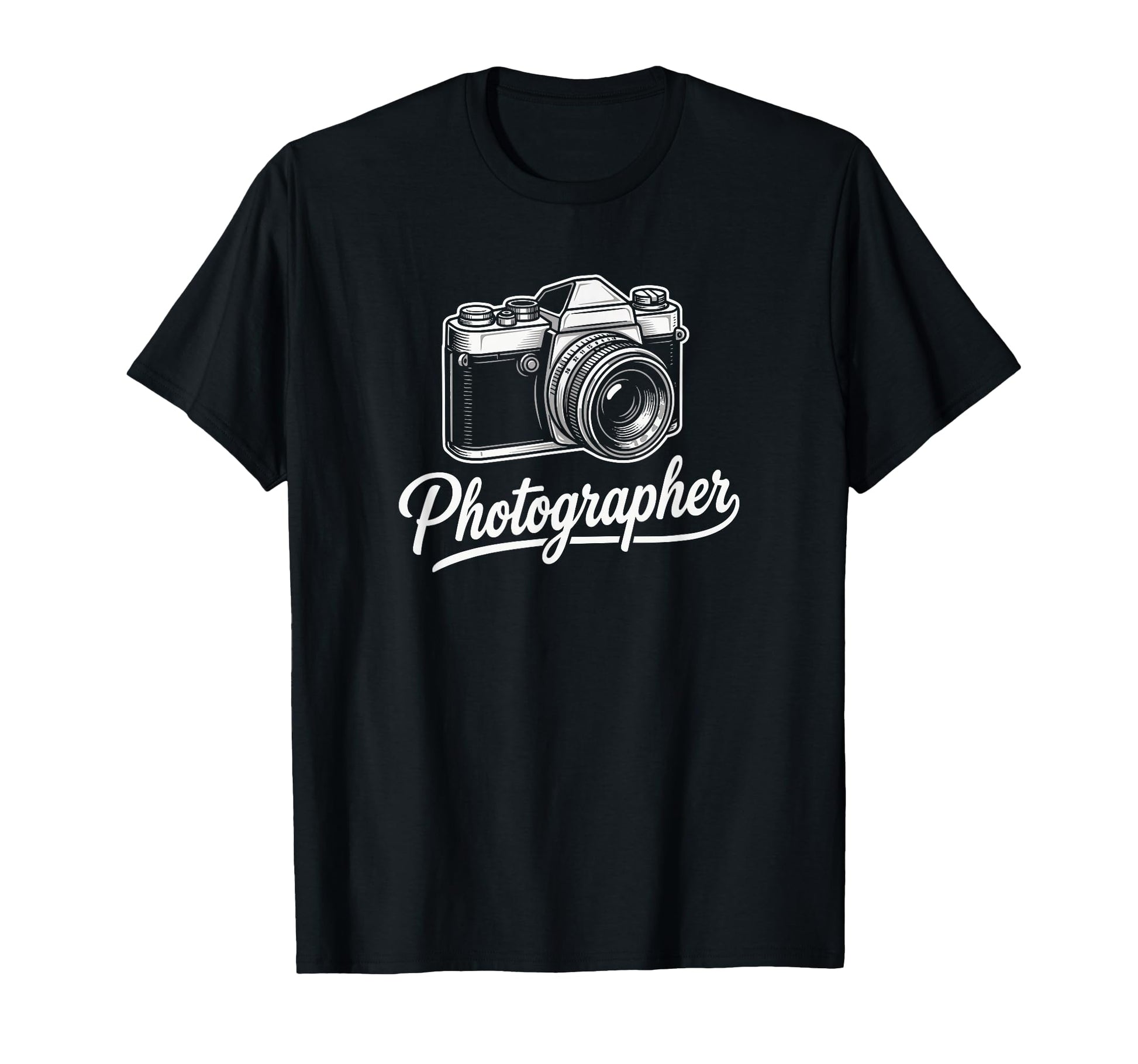 Analog Slr Camera Photographer Film T-Shirt - Custom Art Print Men Women - T-Shirt, Sweatshirt, Hoodie