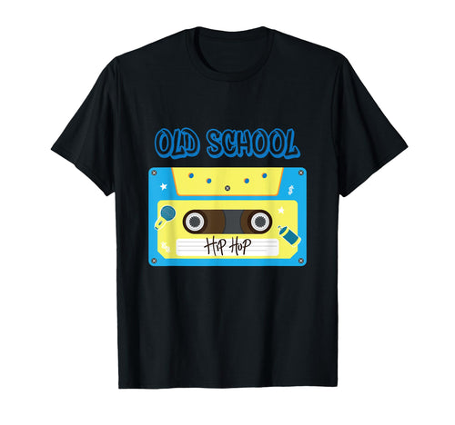 Old School Hip Hop Cassette Tape T-Shirt - Unique Graphic Men Women - T-Shirt, Sweatshirt, Hoodie