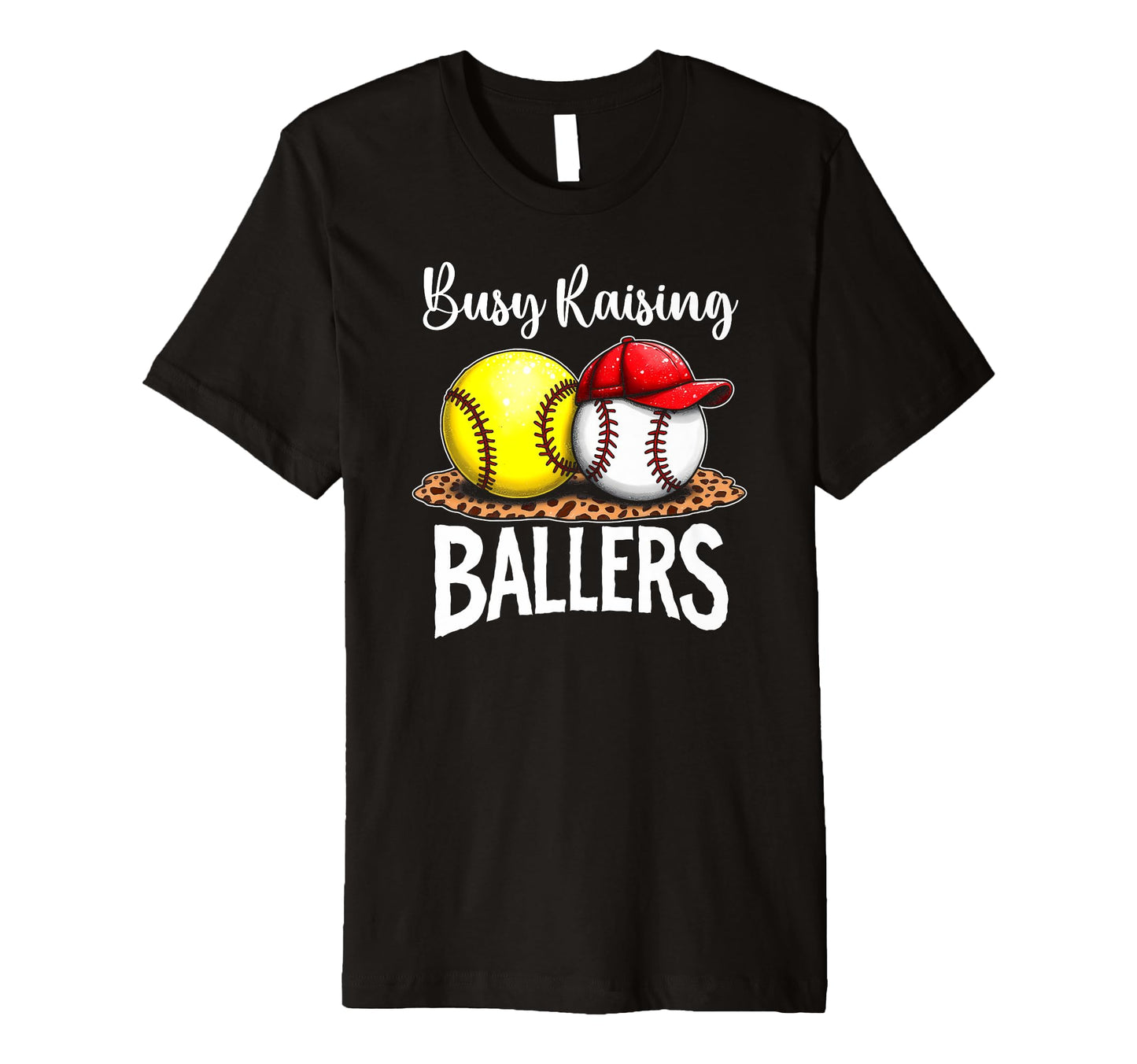 Joyful Busy Raising Ballers T-Shirt - Streetwear Style Men Women - T-Shirt, Sweatshirt, Hoodie