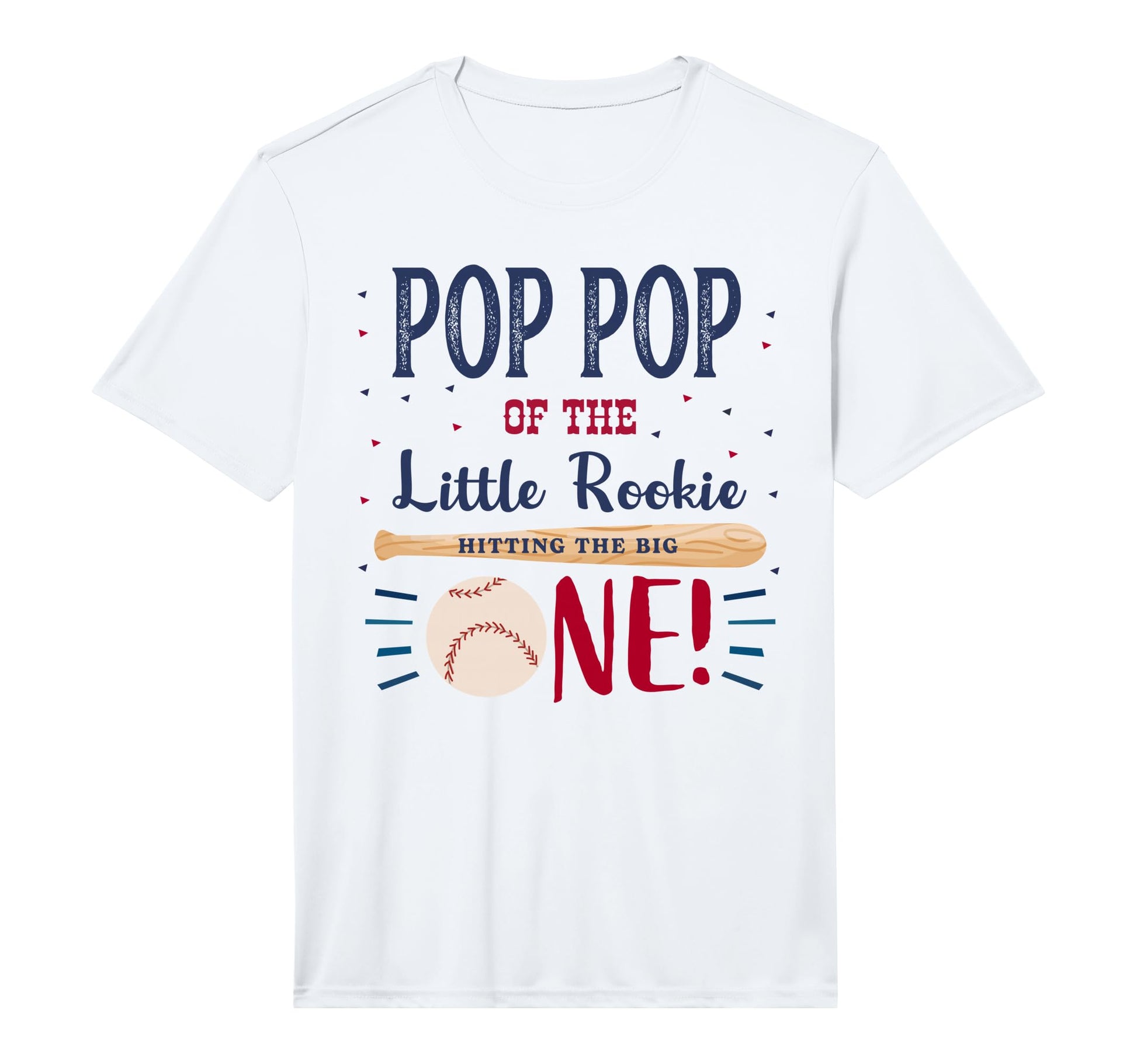 Mens Pop Pop First Birthday Little T-Shirt - Aesthetic Graphic Unisex - T-Shirt, Sweatshirt, Hoodie