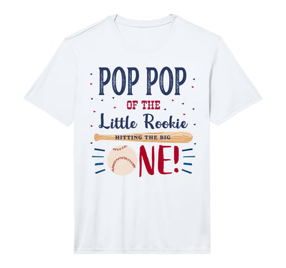 Mens Pop Pop First Birthday Little T-Shirt - Aesthetic Graphic Unisex - T-Shirt, Sweatshirt, Hoodie
