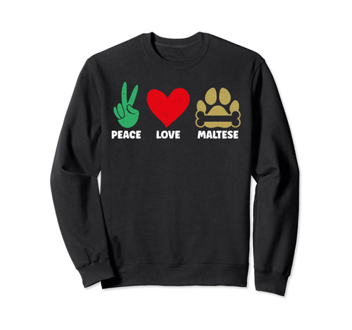 Maltese Owner Gifts Maltese Gifts Sweatshirt - Graphic Print Unisex - T-Shirt, Sweatshirt, Hoodie