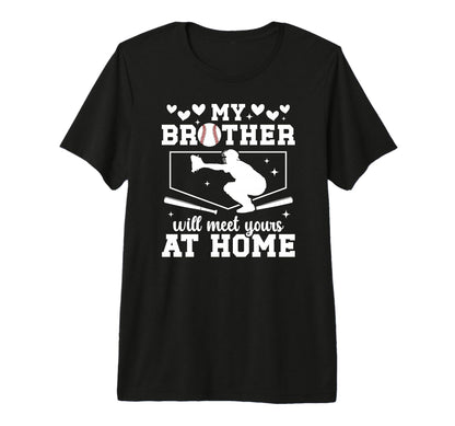 Home Baseball Catcher Sister Baseball T-Shirt - Trendy Graphic Men Women - T-Shirt, Sweatshirt, Hoodie