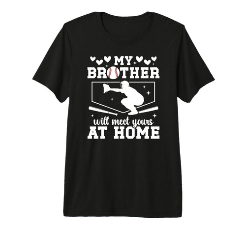 Home Baseball Catcher Sister Baseball T-Shirt - Trendy Graphic Men Women - T-Shirt, Sweatshirt, Hoodie