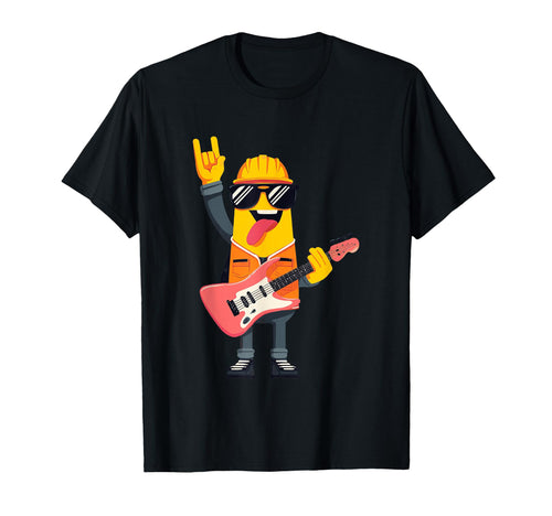 Funny Banana Character Rock Music T-Shirt - Aesthetic Graphic Unisex - T-Shirt, Sweatshirt, Hoodie