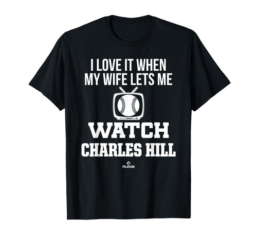 My Wife Lets Me Watch Charles Hill T-Shirt - Aesthetic Graphic Men Women - T-Shirt, Sweatshirt, Hoodie