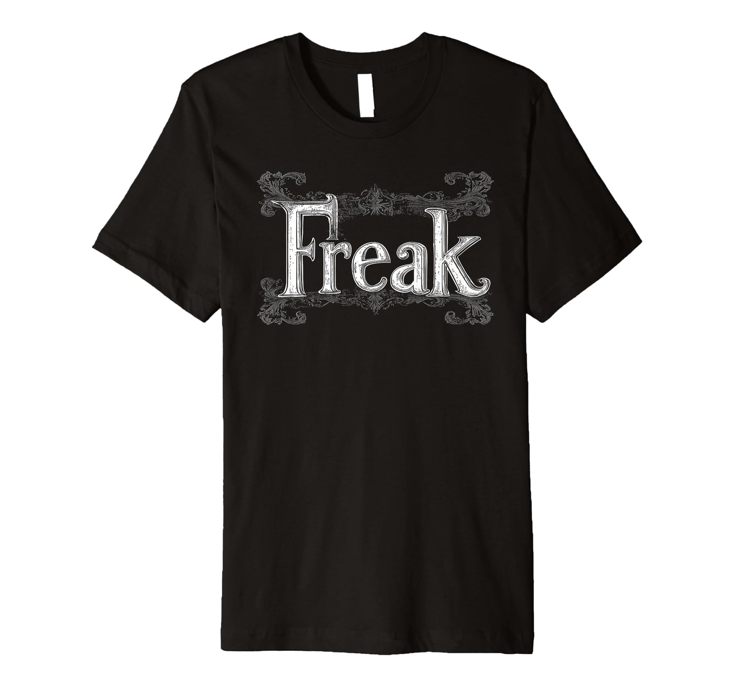 Mens Freak Gothic Alt Grunge Hip Hop T-Shirt - Custom Art Print for Adults - T-Shirt, Sweatshirt, Hoodie