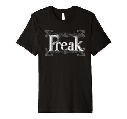 Mens Freak Gothic Alt Grunge Hip Hop T-Shirt - Custom Art Print for Adults - T-Shirt, Sweatshirt, Hoodie