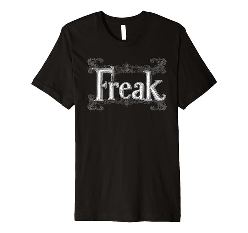 Mens Freak Gothic Alt Grunge Hip Hop T-Shirt - Custom Art Print for Adults - T-Shirt, Sweatshirt, Hoodie
