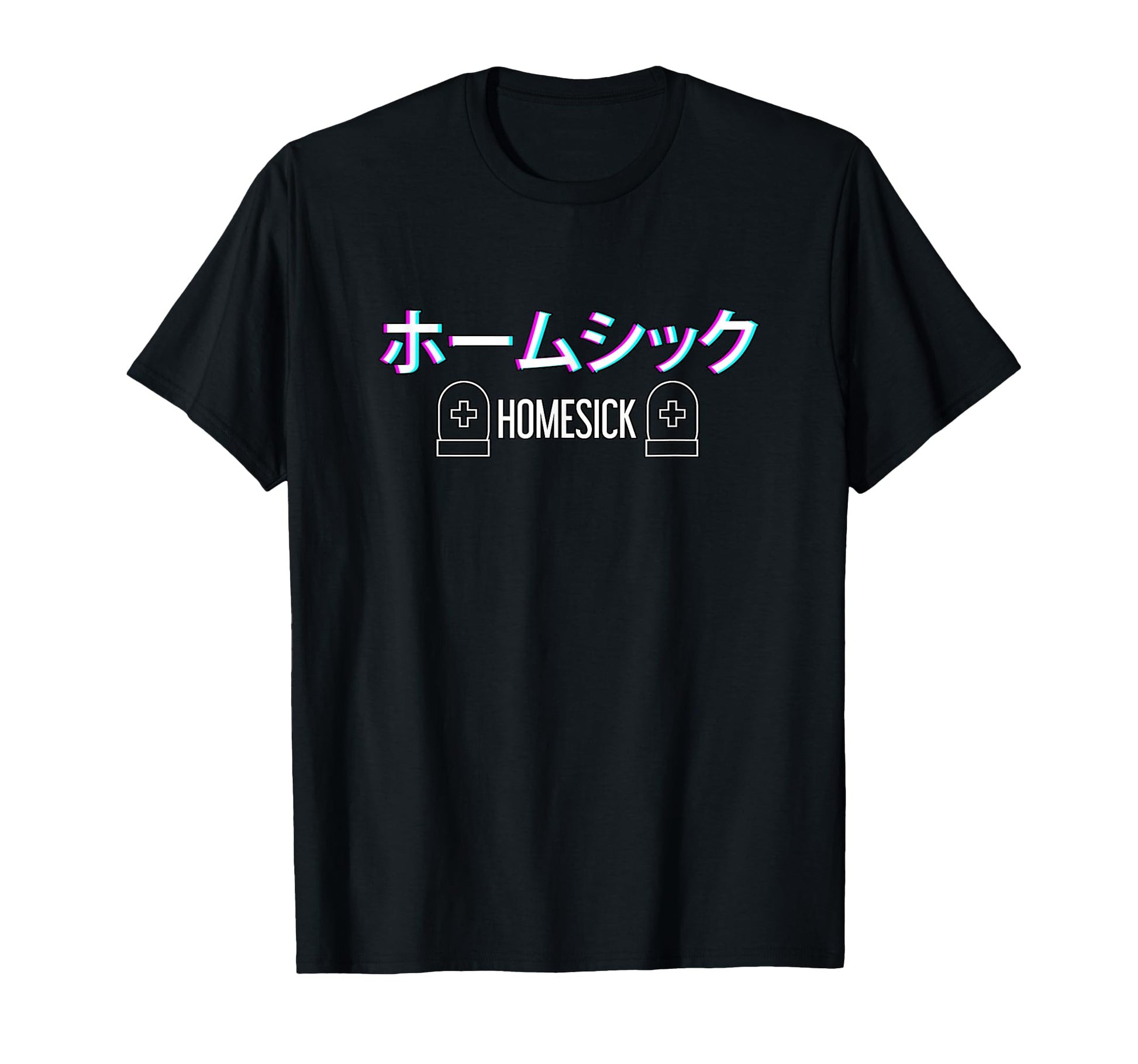 Japanese Vaporwave Aesthetic Glitch Art T-Shirt - Graphic Print Unisex - T-Shirt, Sweatshirt, Hoodie