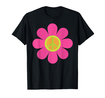 Peace Sign Love 60S 70S Tie Dye Hippie T-Shirt - Streetwear Style Unisex - T-Shirt, Sweatshirt, Hoodie