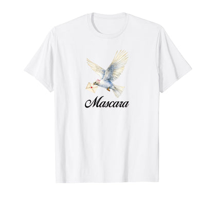 Mascara Dove Coquette Bow Girlcore Y2K T-Shirt - Unique Graphic for Adults - T-Shirt, Sweatshirt, Hoodie