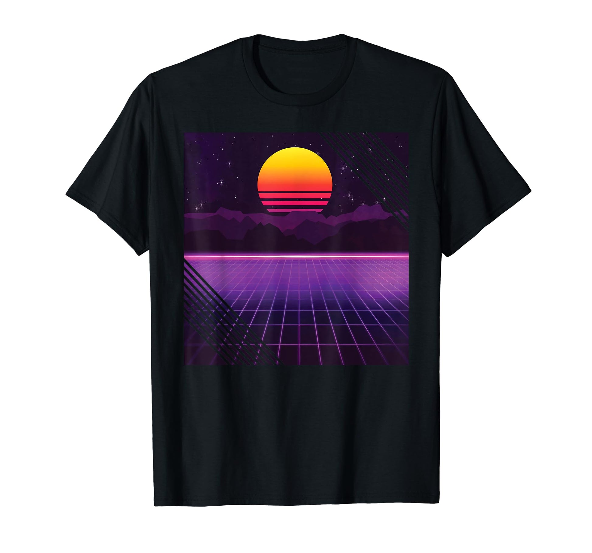 Outrun Synthwave Vaporwave T-Shirt - Casual Everyday Wear for Adults - T-Shirt, Sweatshirt, Hoodie