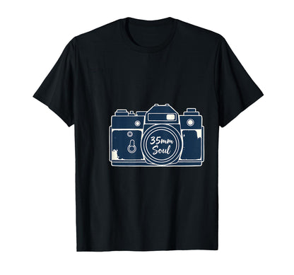 Camera 35Mm Soul Photography Gift T-Shirt - Aesthetic Graphic Unisex - T-Shirt, Sweatshirt, Hoodie