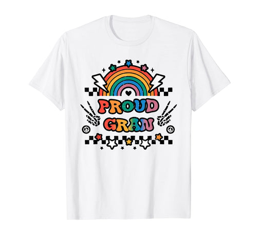 Proud Grand Lgbt Rainbow Gay Pride Month T-Shirt - Minimalist Print Unisex - T-Shirt, Sweatshirt, Hoodie