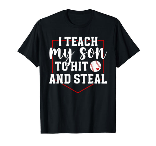 Baseball Mom Baseball Player Mama Proud T-Shirt - Minimalist Print Unisex - T-Shirt, Sweatshirt, Hoodie