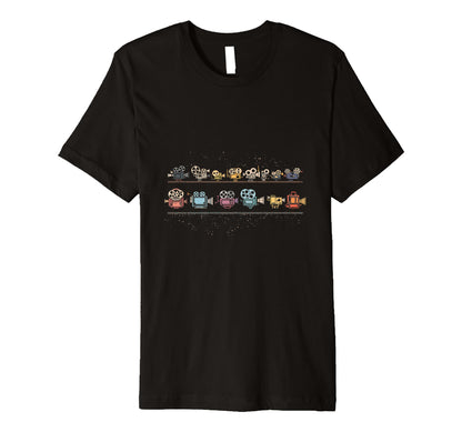 Movie Cameras T-Shirt - Novelty Apparel Men Women - T-Shirt, Sweatshirt, Hoodie