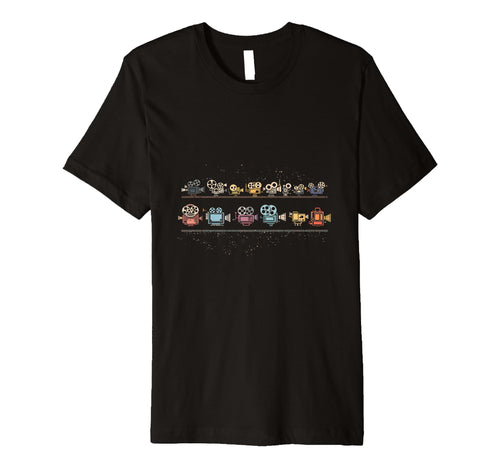 Movie Cameras T-Shirt - Novelty Apparel Men Women - T-Shirt, Sweatshirt, Hoodie