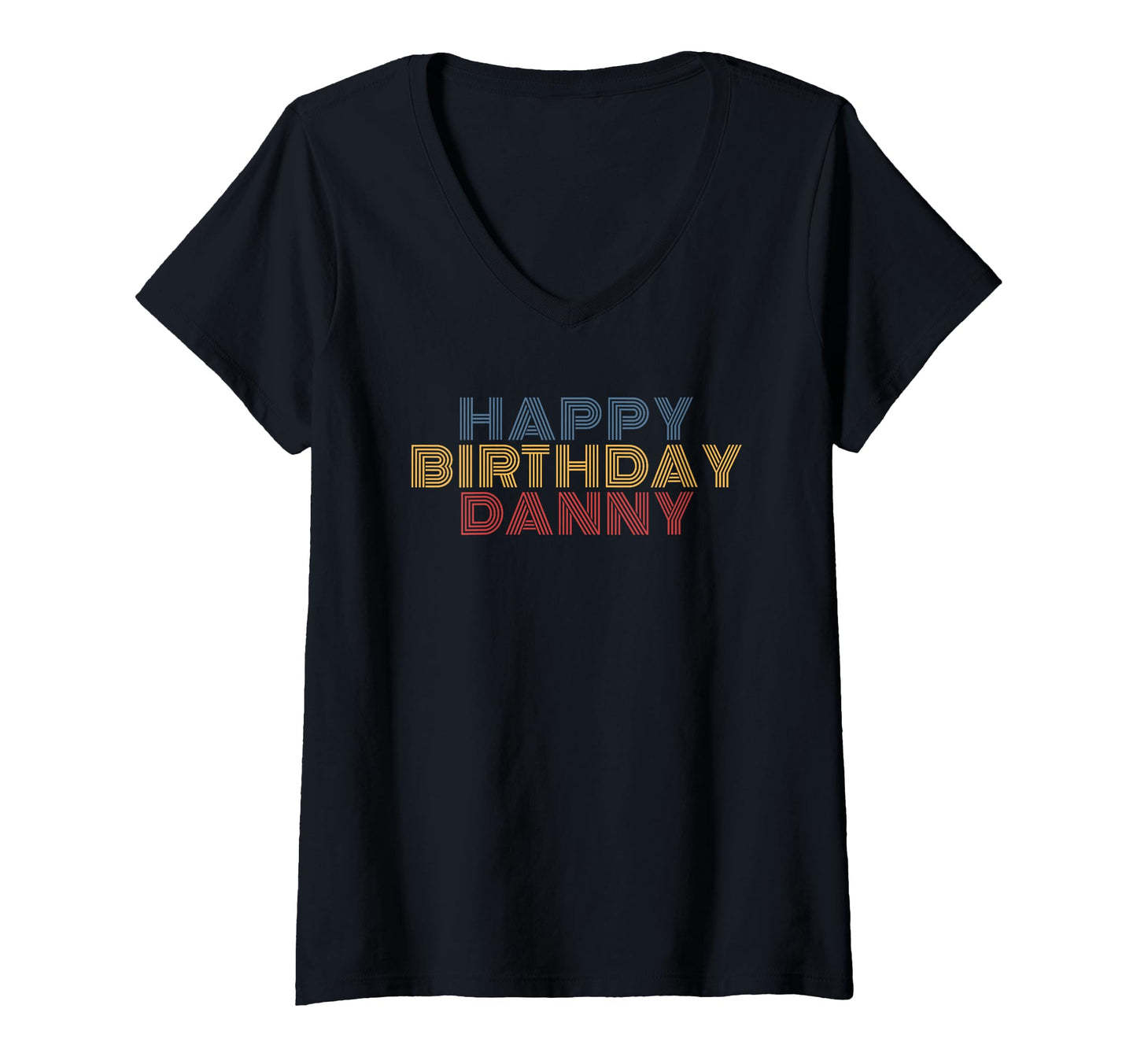 Personalized Name Typography Danny T-Shirt - Aesthetic Graphic Men Women - T-Shirt, Sweatshirt, Hoodie