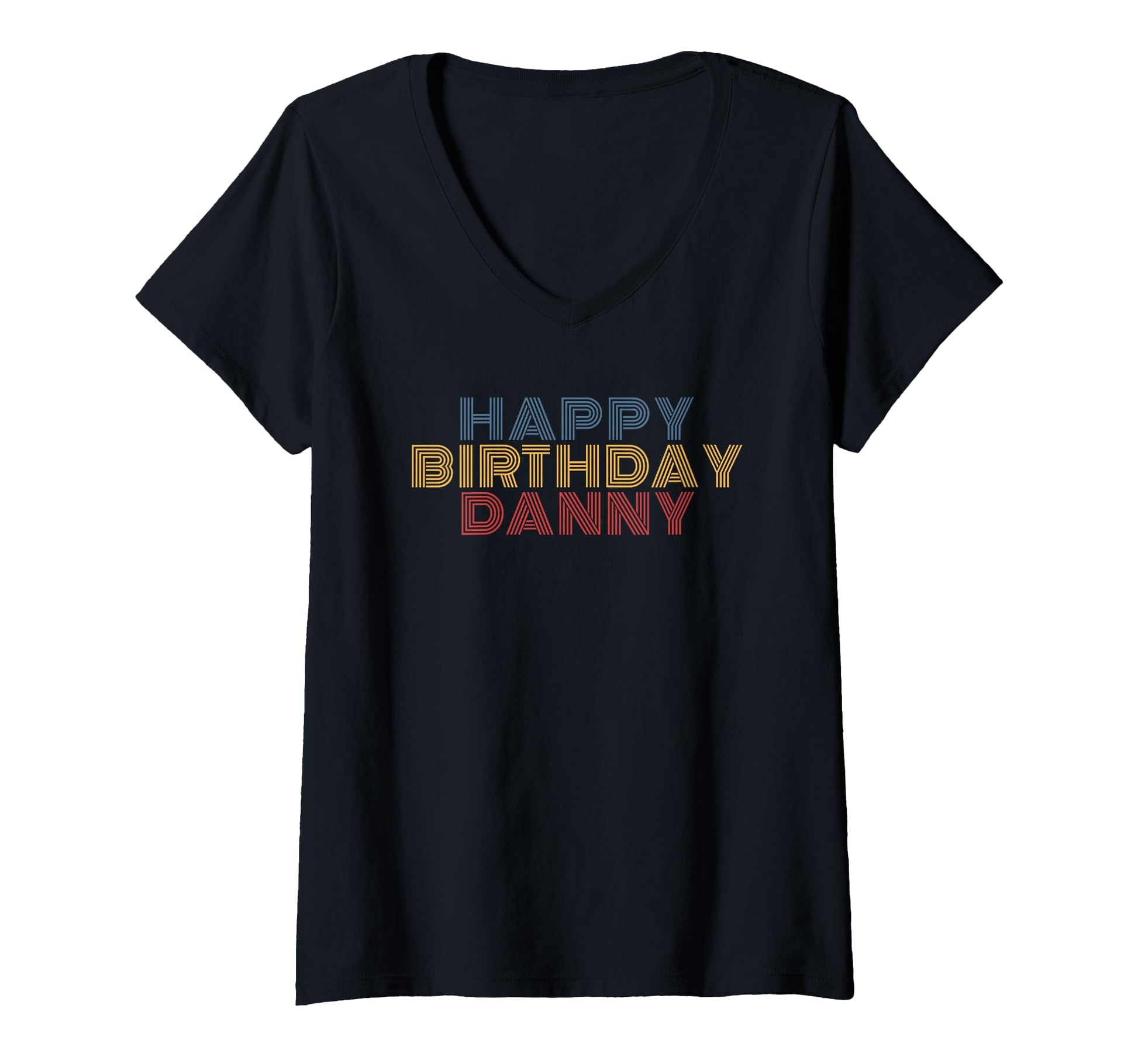 Personalized Name Typography Danny T-Shirt - Aesthetic Graphic Men Women - T-Shirt, Sweatshirt, Hoodie
