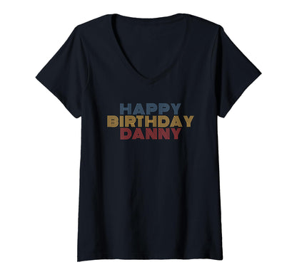 Personalized Name Typography Danny T-Shirt - Aesthetic Graphic Men Women - T-Shirt, Sweatshirt, Hoodie