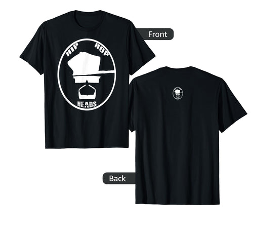 Hip Hop Head T-Shirt - Unique Graphic Men Women - T-Shirt, Sweatshirt, Hoodie