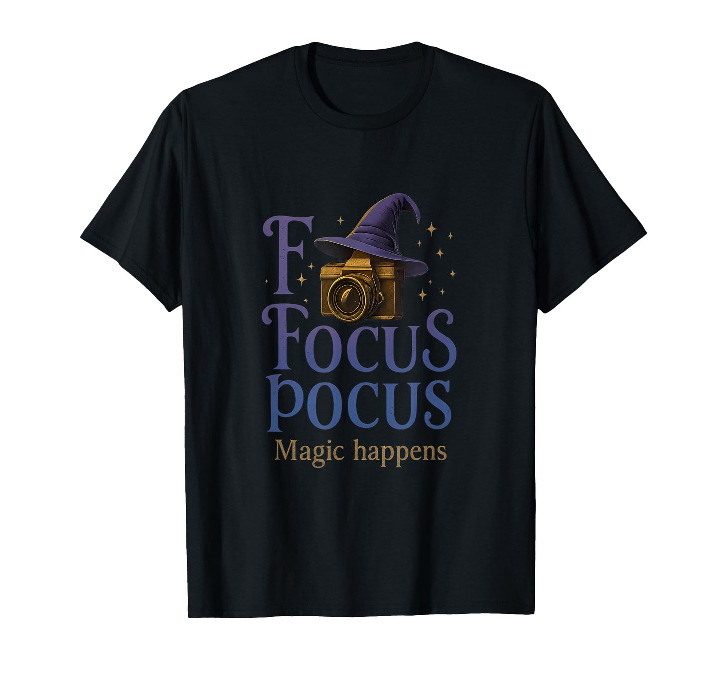 Focus Pocus Photography Camera Magic T-Shirt - Novelty Apparel Unisex - T-Shirt, Sweatshirt, Hoodie