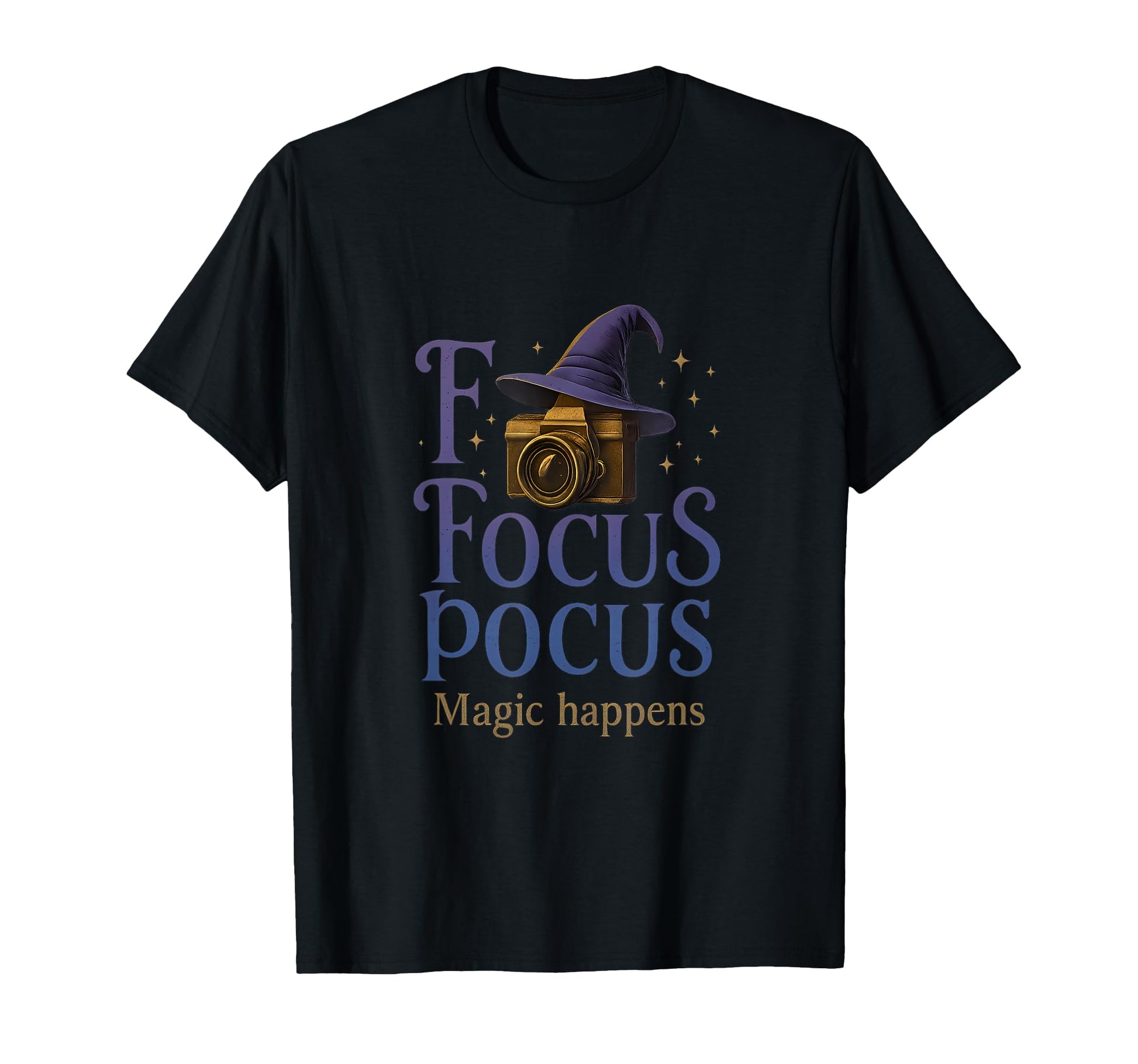 Focus Pocus Photography Camera Magic T-Shirt - Novelty Apparel Unisex - T-Shirt, Sweatshirt, Hoodie