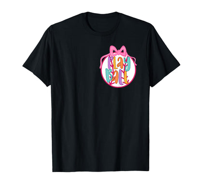 Mama Coquette Bow Game Day Baseball T-Shirt - Trendy Graphic for Adults - T-Shirt, Sweatshirt, Hoodie
