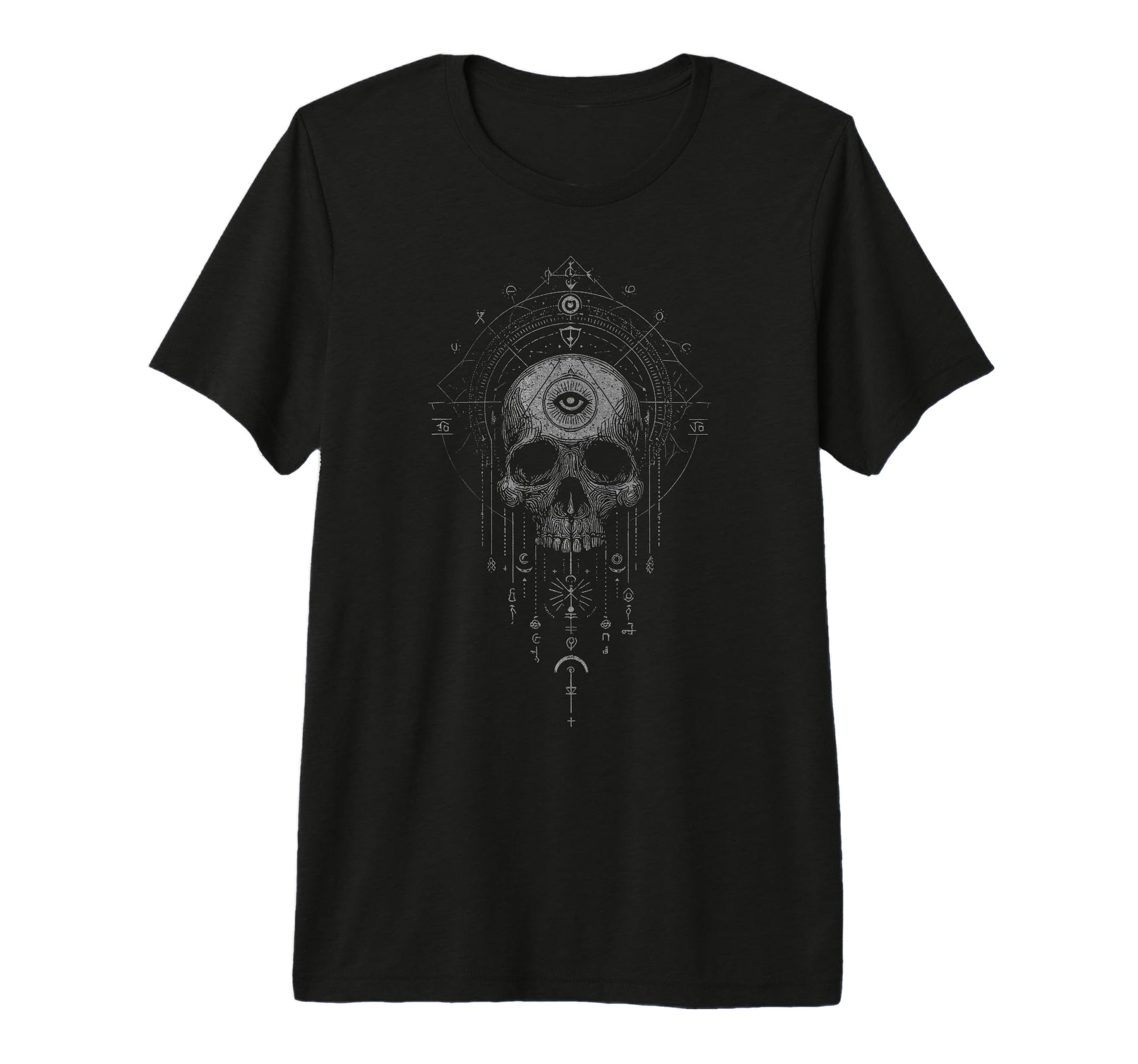 Gothic Punk Dark Y2K Streetwear Tri Blend T-Shirt - Unique Graphic Unisex - T-Shirt, Sweatshirt, Hoodie