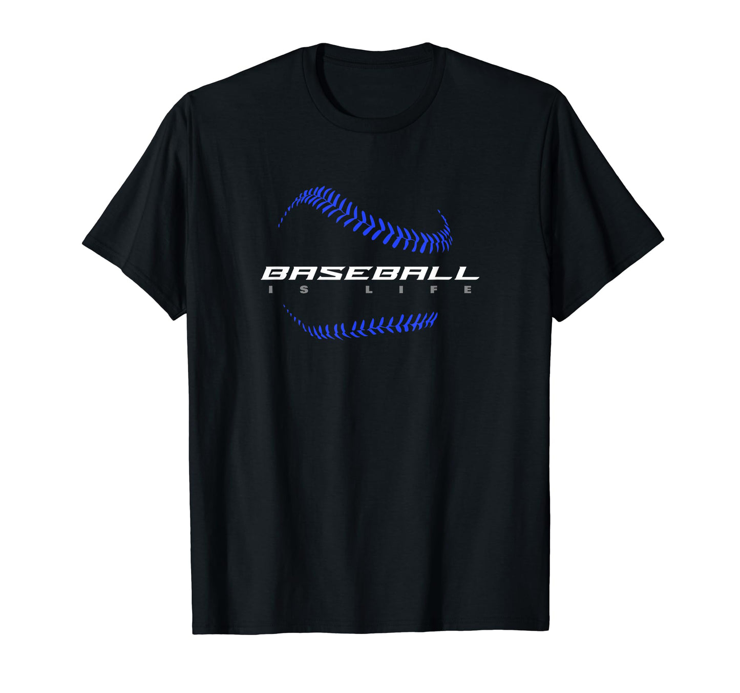 Baseball Baseball Is Life Fan Stylish T-Shirt - Custom Art Print Men Women - T-Shirt, Sweatshirt, Hoodie