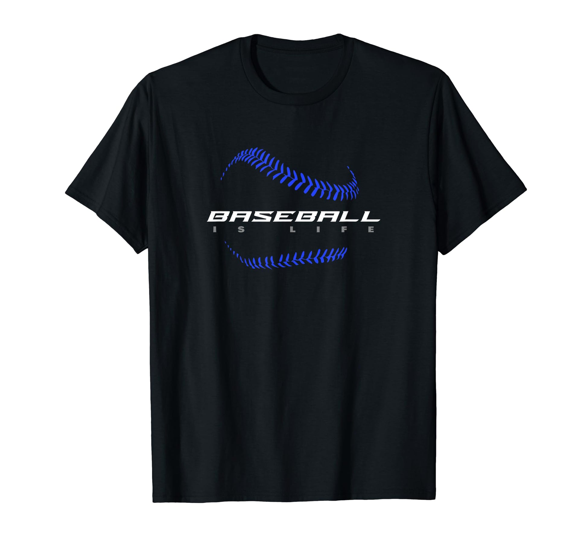 Baseball Baseball Is Life Fan Stylish T-Shirt - Custom Art Print Men Women - T-Shirt, Sweatshirt, Hoodie