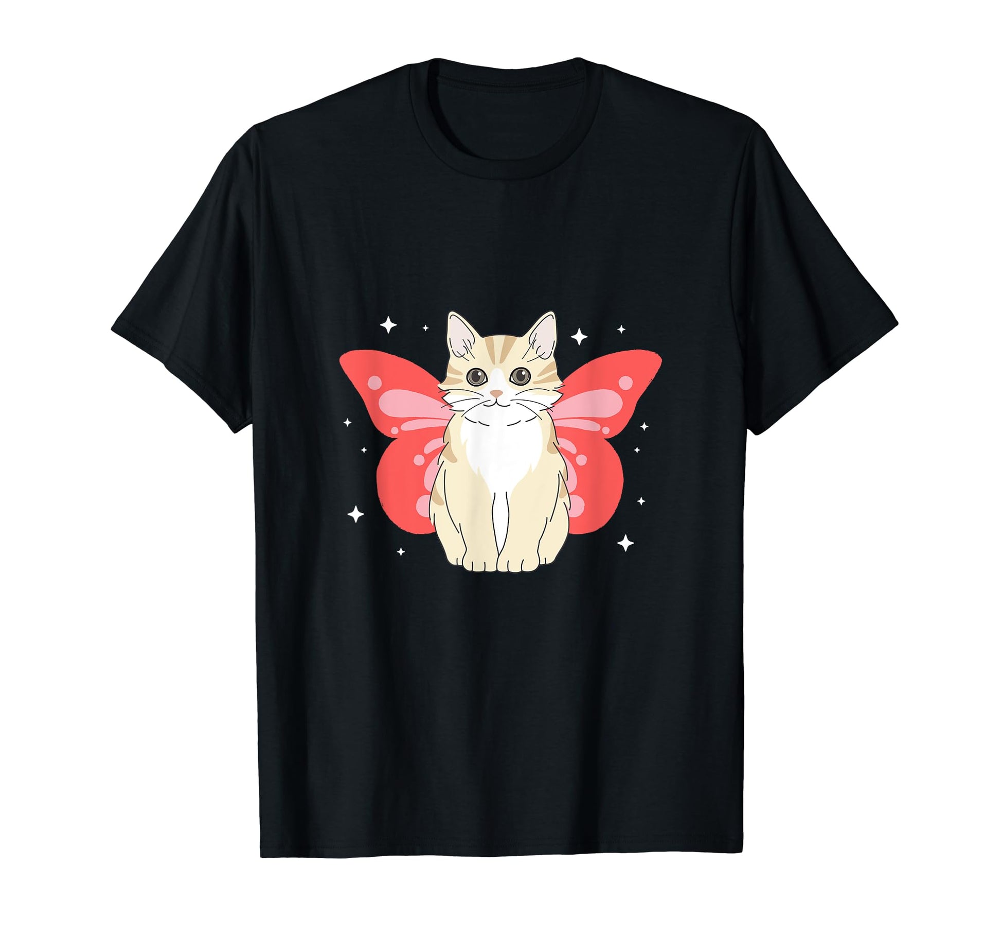 Cat Butterfly Kitten Kawaii Y2K T-Shirt - Fun Novelty Design Men Women - T-Shirt, Sweatshirt, Hoodie