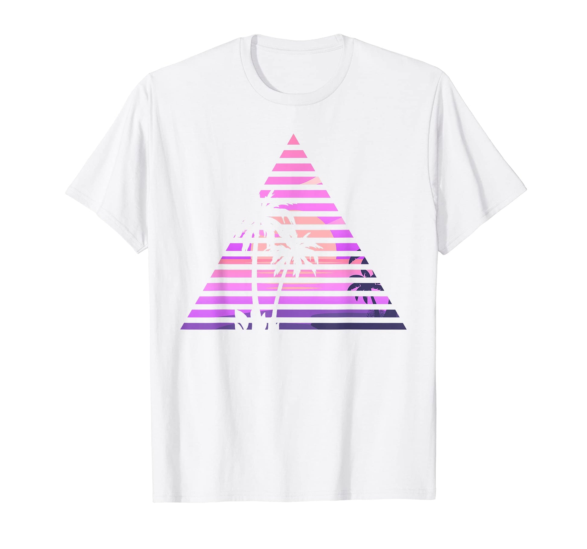 Palm Tree 90S Vaporwave Aesthetic 80S T-Shirt - Unique Graphic for Adults - T-Shirt, Sweatshirt, Hoodie