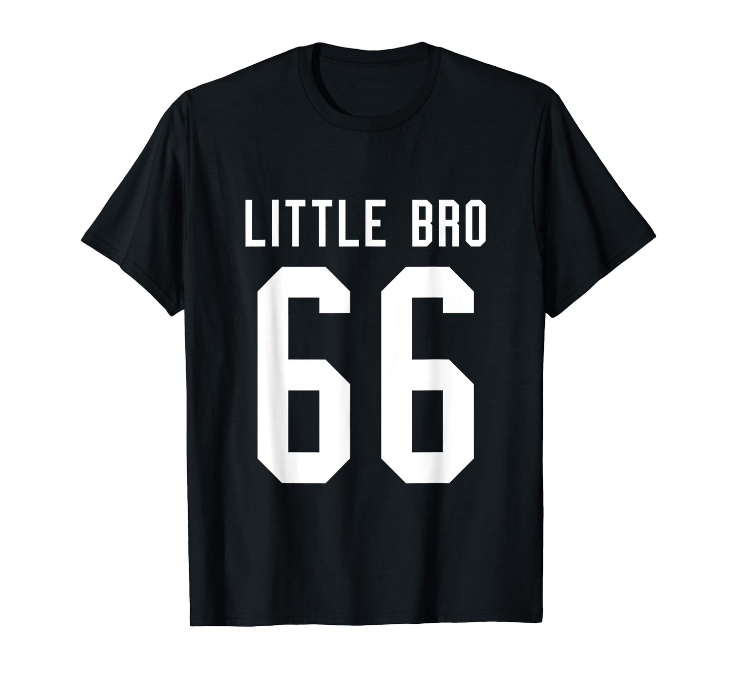 Number 66 Little Bro Biggest Fan T-Shirt - Aesthetic Graphic Men Women - T-Shirt, Sweatshirt, Hoodie