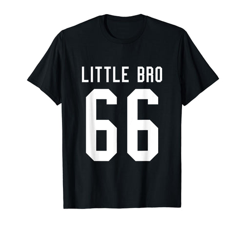 Number 66 Little Bro Biggest Fan T-Shirt - Aesthetic Graphic Men Women - T-Shirt, Sweatshirt, Hoodie