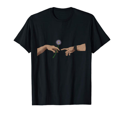 Michelangelo Creation Adam Stop Hate T-Shirt - Unique Graphic for Adults - T-Shirt, Sweatshirt, Hoodie