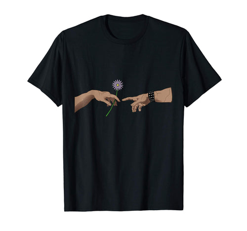 Michelangelo Creation Adam Stop Hate T-Shirt - Unique Graphic for Adults - T-Shirt, Sweatshirt, Hoodie