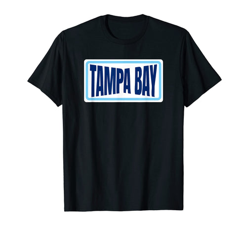 Fun Tampa Blue Powder Blue Striped T-Shirt - Casual Everyday Wear Unisex - T-Shirt, Sweatshirt, Hoodie