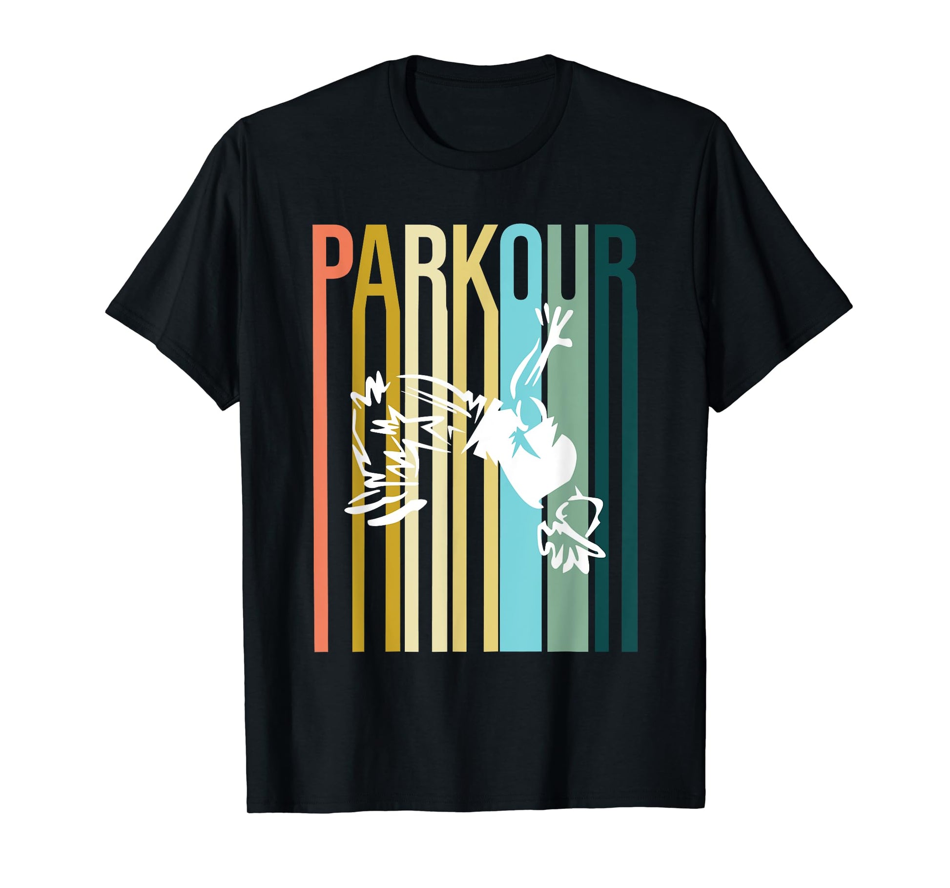 Parkour Silhouette T-Shirt - Trendy Graphic Unisex - T-Shirt, Sweatshirt, Hoodie