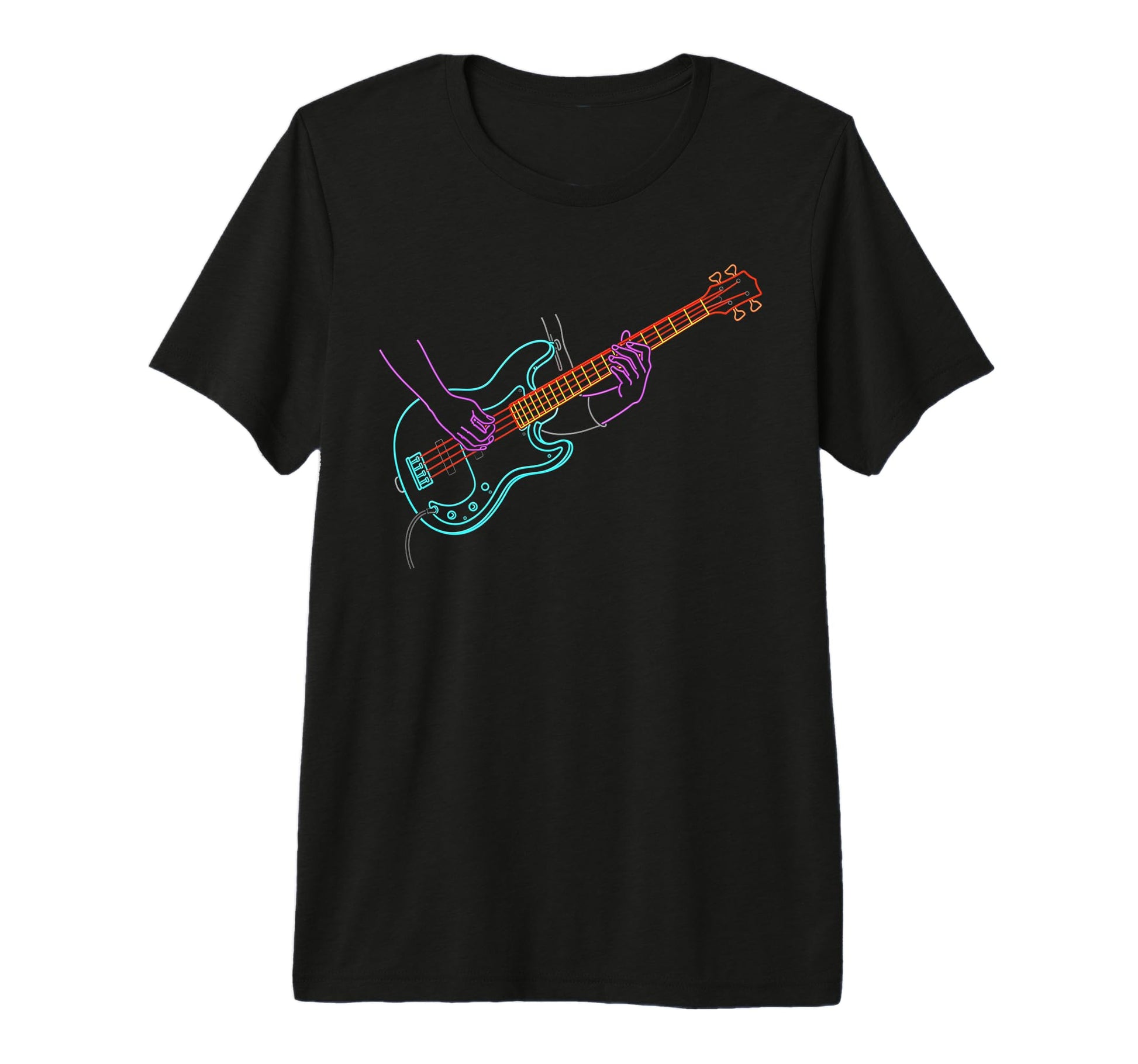 Guitar Rock Music Electric T-Shirt - Casual Everyday Wear for Adults - T-Shirt, Sweatshirt, Hoodie