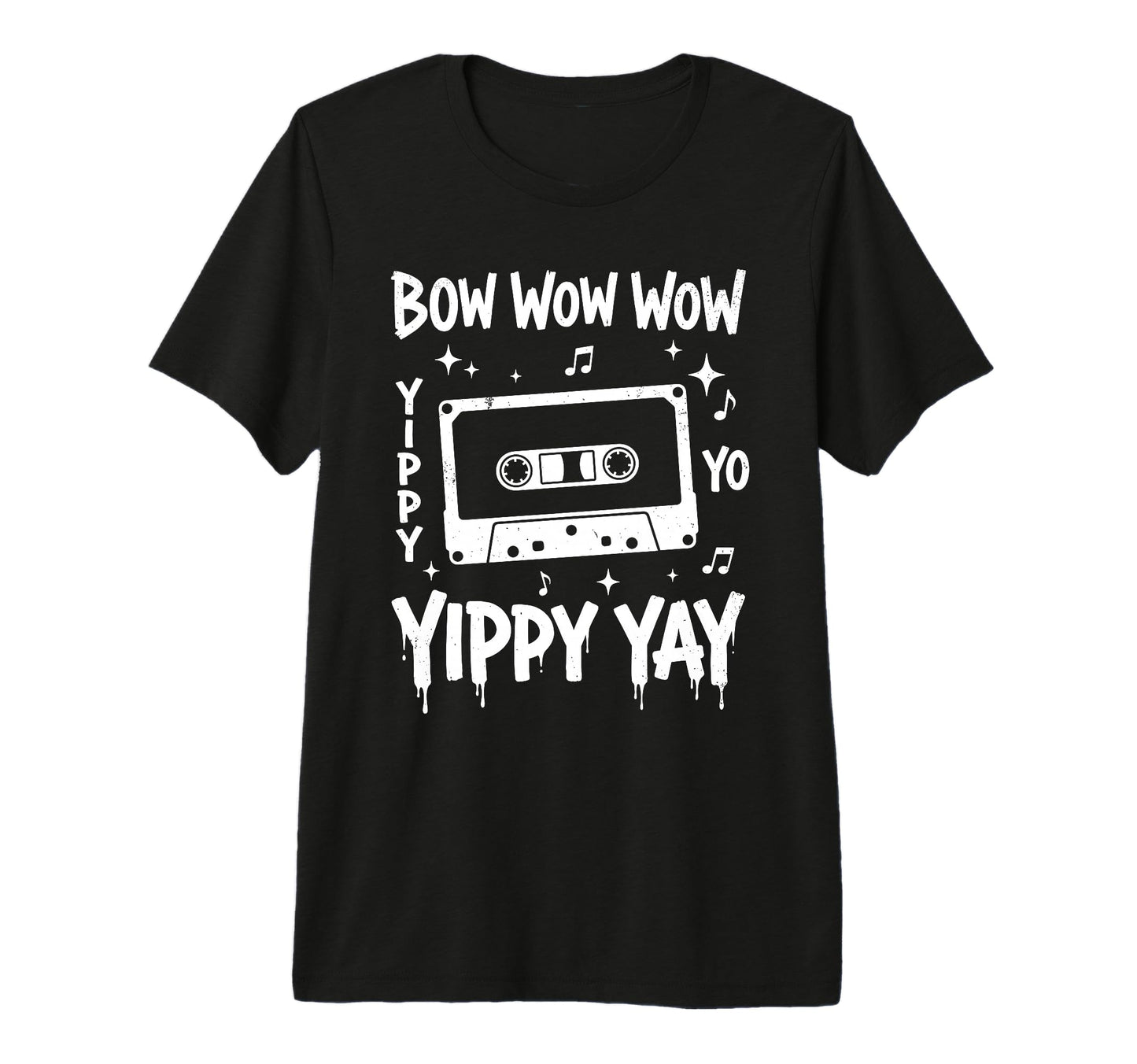 Bow Wow Wow Yippy Yo Yippy Yay Cassette T-Shirt - Graphic Print Men Women - T-Shirt, Sweatshirt, Hoodie