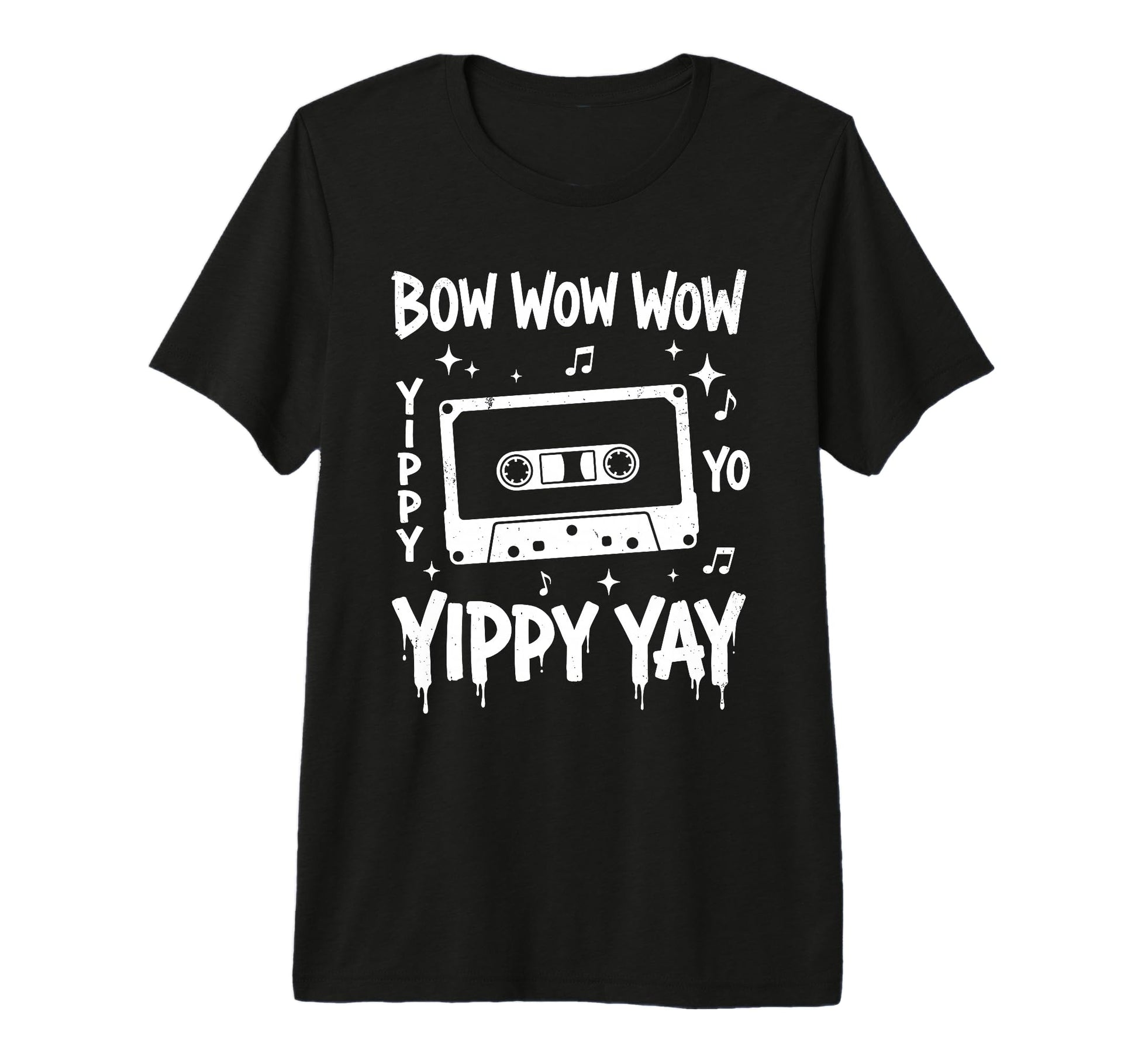 Bow Wow Wow Yippy Yo Yippy Yay Cassette T-Shirt - Graphic Print Men Women - T-Shirt, Sweatshirt, Hoodie