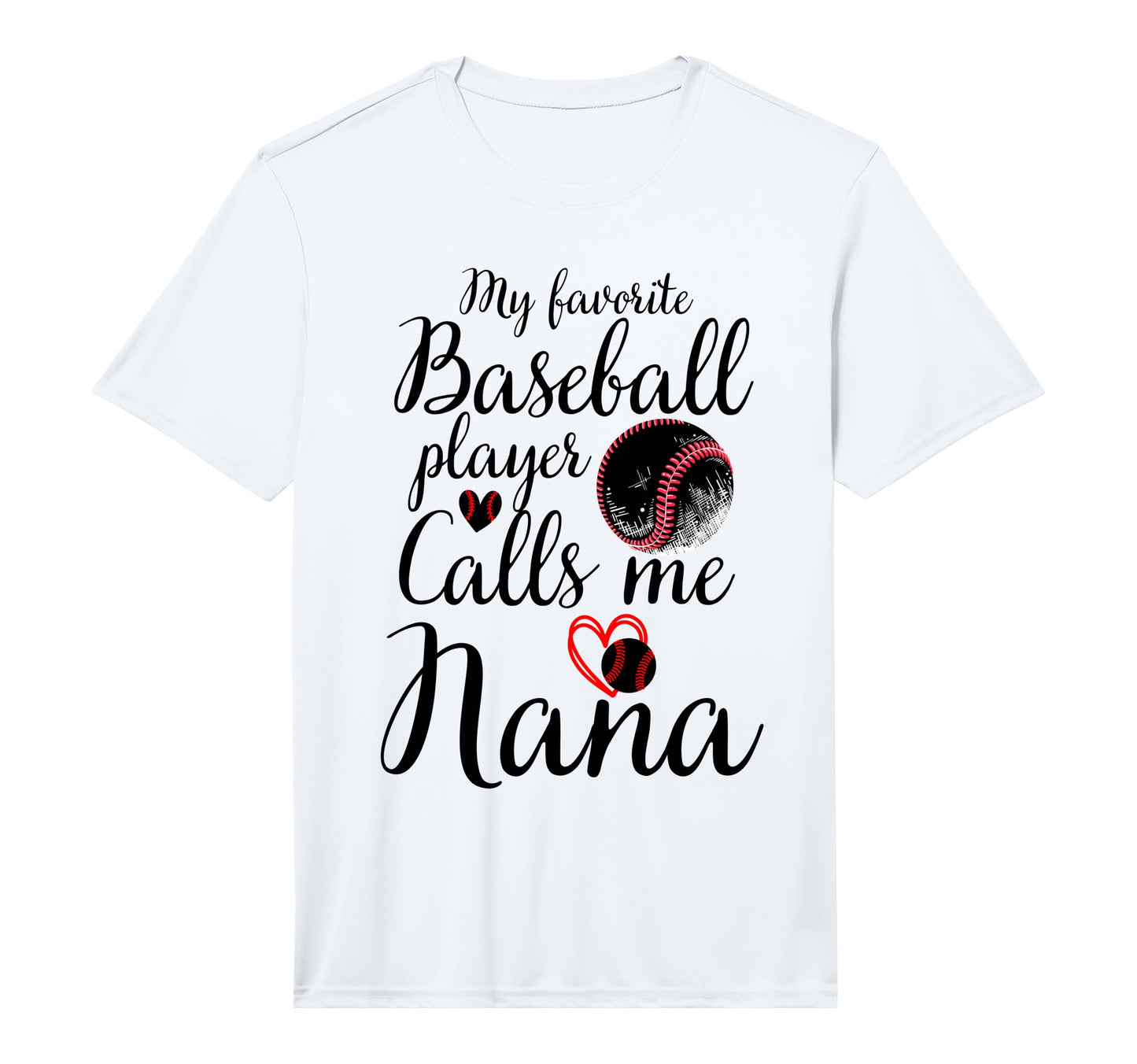 My Favorite Baseball Player Calls Me T-Shirt - Streetwear Style Unisex - T-Shirt, Sweatshirt, Hoodie